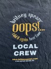 Britney Spears Oops I Did It Again Tour 2000 Local Crew Xl Black T Shirt Rare