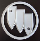 Buick Full Color Tri-shield Logo Sign Dealership Showroom  - 11 Inches - Nib New