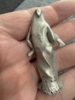 1987 Hudson Pewter Signed Larocca Grim Reaper Crystal Eyes Figurine 2 3  H 4278