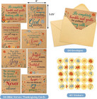 Christian Greeting Cards 24 Pack Christmas Religious Cards With Bible Verse Bulk