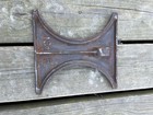 Vintage Cast Iron Wood Cook Stove Burner Plate Holder Tray Separator