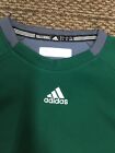 Nwt Adidas Long Sleeve Green Fleece Lined Pullover Mens Large Retails  60