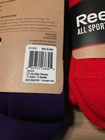 Reebok All Sport Youth Socks -moisture Wicking - 2 Pairs-youth Small 13-4