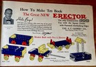 Rare Vintage How To Make    em Book The New Erector Manual A c  Gilbert Co Ct  Usa