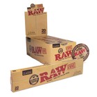 Raw Cones Classic Lean Size 12 Packs Natural Pre Rolled Rolling Paper Tips 20