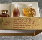 Vintage Estee Lauder Small Wonders Crystal Miniature Perfume  set