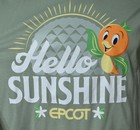 2025 Disney Parks Hello Sunshine Orange Bird Shirt Medium New