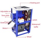 Open Box  Electric Bone Crusher Meat Grinder Feed Processing Machine 220v 2 2kw