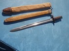 Wwi U s  Model 1905 Springfield Rifle Bayonet Sa 1908  21  W  Scabbard   Cover