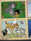 Melissa   Doug Disney Wooden Peg Puzzle Jungle Book Lady Tramp Bambi Dumbo Rare