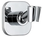  All Metal Handheld Shower Head Holder  Adjustable Wall Mount Square Chrome