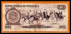 Venezuela Vf Note 10 Bolivares October 1981 P-60 Different Prefixes Low Shipping