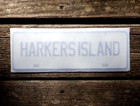 Nos Never Used Harkers Island Nc Official Town License Plate Cape Lookout Shore