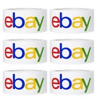 12 Rolls 2 x75 Yds Shipping Packaging Colour Logo Tape Express Official Ul-ebay