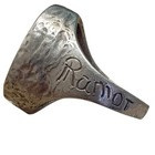 Ancient Roman Empire Constantine The Great She Wolf Twins Coin 925silver Ringsz7