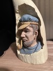 Replica Scrimshaw  scrimshore  Carved Sailor  fisherman captain Whale Tooth 1997