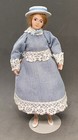 Vintage Artisan 1 12 Dollhouse Miniature Doll 5 3 4  Girl Young Lady With Stand