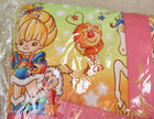 New Rainbow Brite Blanket 60x60  Minky Plush Throw Starlite Twink Nwt Sugar Swan