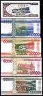 Lao Laos 5 Pcs Set  5000 10000 20000 50000 100000 Kip 2020  Unc   P-new