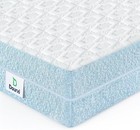 Crib Mattress  Dual Firmness Soft   Firm Memory Foam Toddler Mattress With Br   