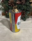Vintage Schmidt Light Beer Tabletop Beer Can Cigarette cigar Lighter Working