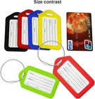 10x Luggage Tags For Suitcases Travel Bag Tag Suitcase Baggage Name Label