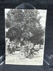 Vintage Photo Men In Street On Motorcycles 1920   s