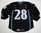 Ahl Milwaukee Admirals Game-worn Jersey 2014 15  28 Nobr Reebok Edge 2 0 Mic
