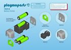 Playmobil 7829-b Battery Holder For Rc Trains 4010 4011 4016 4017 4018 4019 4020