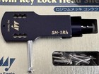 My Sonic Lab Sh-1rh Headshell Black  Twin Key Lock System  Rhodium Plating 14g