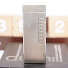 Dunhill Lighter Silver Barley Pattern _ultrasonically Cleaned_working