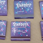 Lot Of 6 Vintage Matchbooks   Stardust Hotel   Casino Las Vegas Nevada