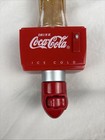 Vintage Coca Cola Bottle Night Light Red Plug In Sparkle Glow Nightlight