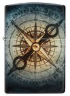 Zippo Compass Ghost Design Glow In The Dark Windproof Pocket Lighter  48562
