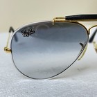 Vintage B l Ray Ban Bausch   Lomb 58mm Precious Metals Sunglasses With One Lens