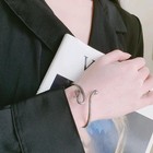 Women Bracelet Retro Snake Punk Elegant 925 Sterling Silver Cuff Vintage Bangle