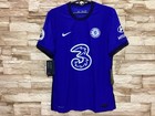 Chelsea 2020 2021 Home Football Shirt Jersey Nike Vaporknit  22 Pulisic Size M