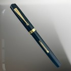 Large Waterman C 1930s  7 Jet   Nice Condition   Purple   Fine Rigid Nib