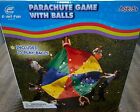 Kids Play Parachute 10 Foot Rainbow Parachute Game With Balls