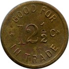 Buckhorn  Nevada Nv Elk Horn Saloon Ghost Town Good For 12   Trade Token