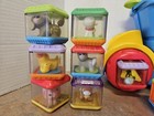 Fisher Price Peek A Boo Dump Truck And Blocks Lot