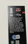 Cincinnati Bengals Nfl Auto  signed Autographed Commemorative Ticket V Ravens     