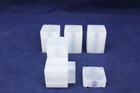 5 Square Half 1 2 Dollar Tubes   Archival Plastic Coin Tubes Made By Lighthouse
