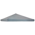 12x12 Ft Oxford Fabric Replacement Pop-up Canopy Shade Top - Gray By Sunnydaze