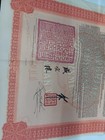 Imperial Chinese Government Hukuang Railway 5  Gold Bond 1911   100 Hsbc  coupons
