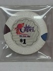 Lot Of 3 Isle Of Capri Casino Chips - Biloxi  Ms   1   2 50   5 