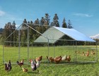 20 X 10 Ft Large Metal Chicken Coop Walk-in Poultry Cage Chicken Hen Run House