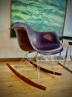 Mcm Modernica Case Study Fiberglass Shell Chair Eames Rocker Herman Miller