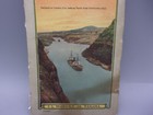 Bird s Eye View Of The Panama Canal And Fold Out Map Of Panama -i l Maduro 1920s