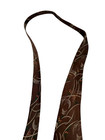 Vintage 1930s Silk Swing Tie     Brocade Novelty Art Deco Necktie For Men 50x3 8 